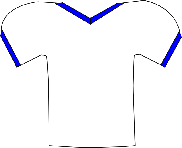 Jersey White Clip Art at vector clip art online, royalty