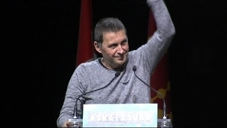 Arnaldo Otegi durant el parlament
