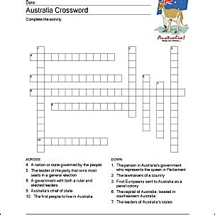  australia wordsearch crossword puzzle and more