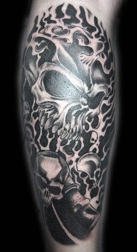 tattoos de calaveras. Modelos de tatuajes con Calaveras.