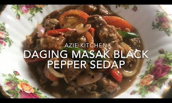 Resepi Daging Masak Black Pepper