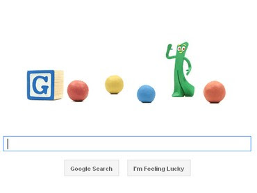 Google doodle for Art Clokey