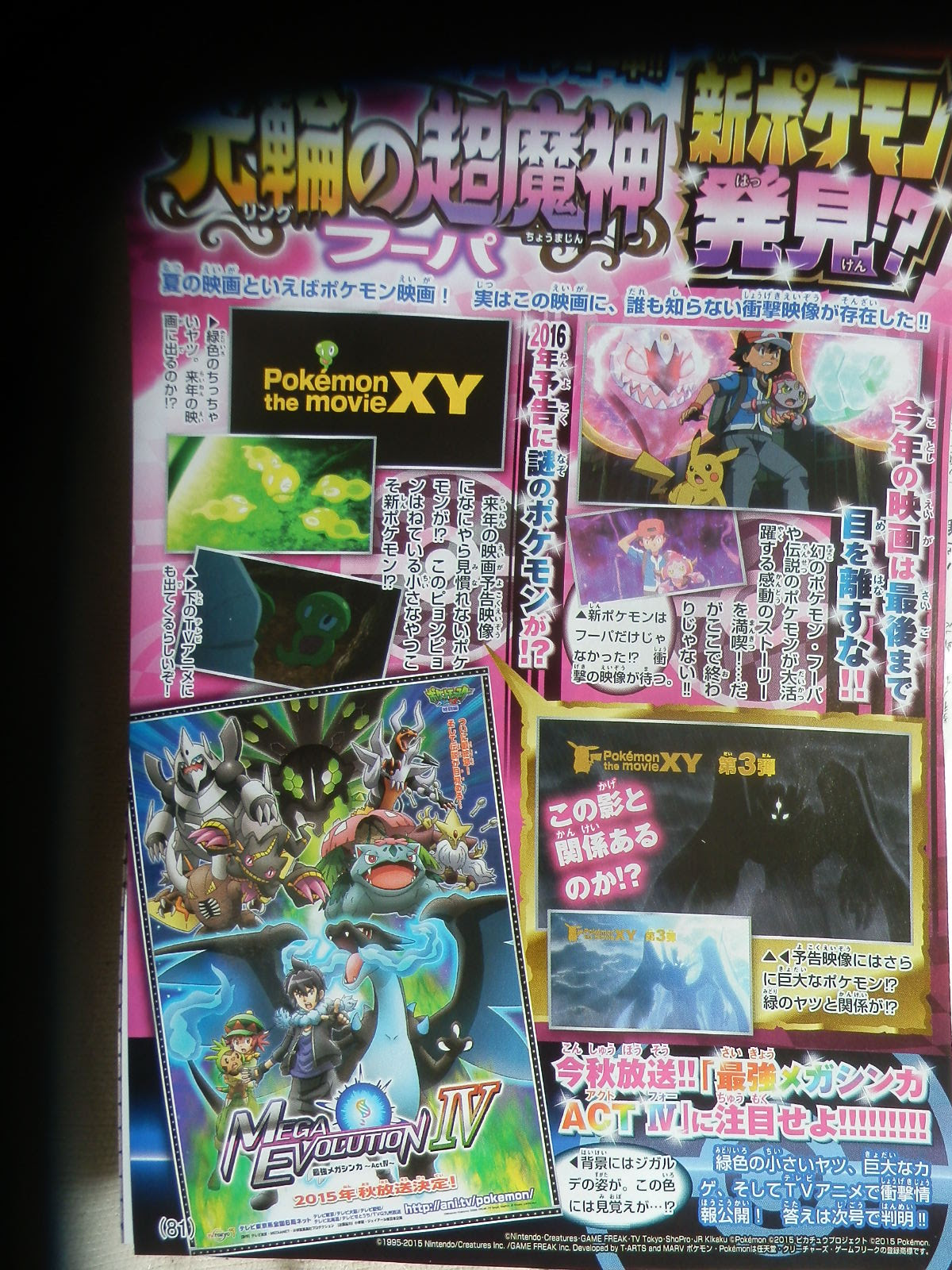 ジガルデ 緑のちっちゃな謎のポケモンが 最強メガシンカact4に登場