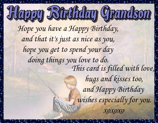 Happy Birthday Grandson Images For Facebook Happy Birthday For Grandson. Free Extended Family Ecards, Greeting Cards | 123 Greetings