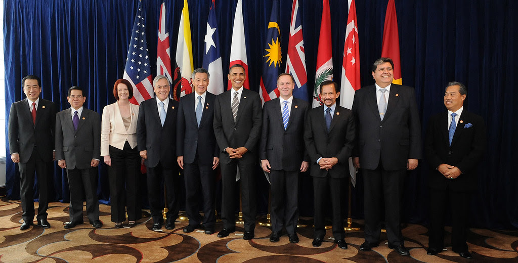 Leaders of TPP member states and prospective member states.