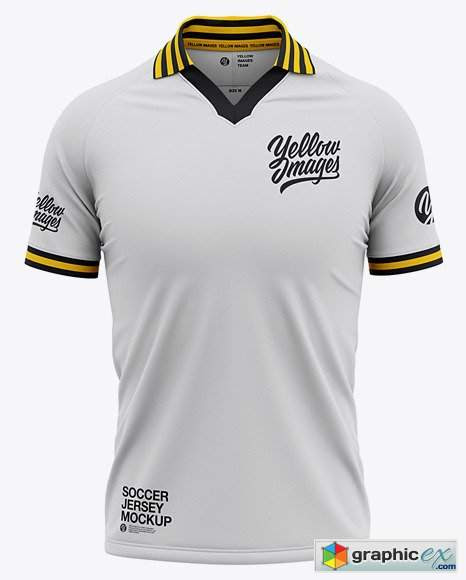 Download Men's Soccer Jersey Mockup - Front View 49609 » Free ...