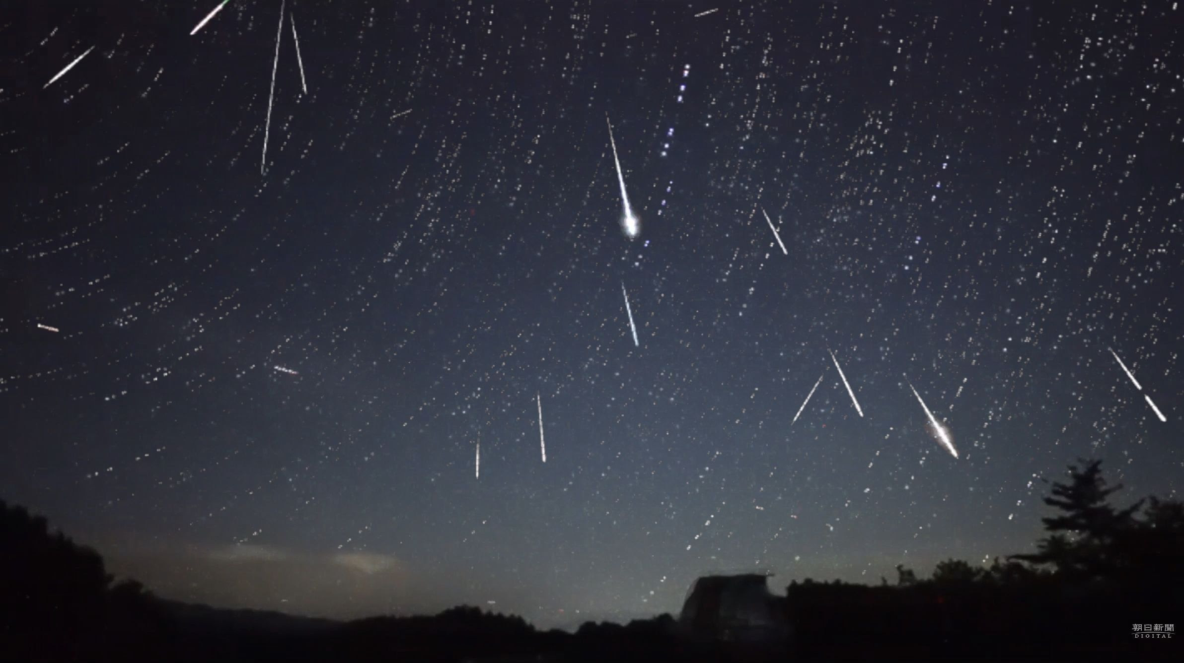 No.644 ペルセウス座流星群のネットライブ観測 2019/08/13 午前2:00頃 ...