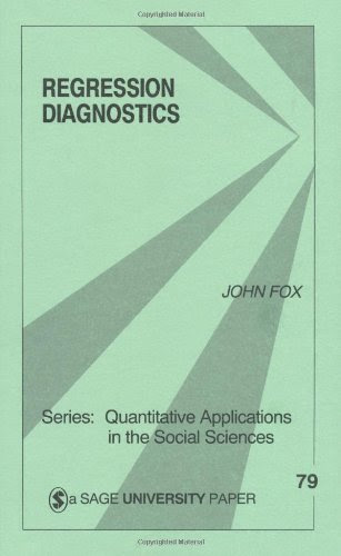 Regression Diagnostics: An Introduction (Quantitative Applications in the Social Sciences), by John Fox