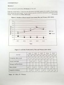 muet report writing past year question
