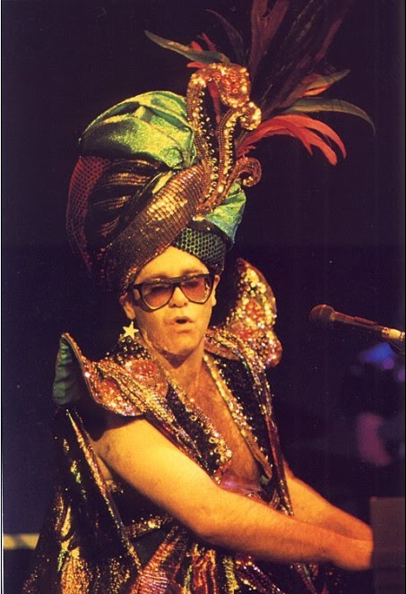 The Many Stage Outfits Of Elton John L A Live