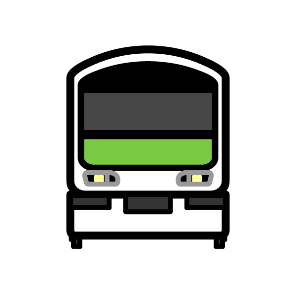 かわいい電車の無料イラスト 商用フリー オイデ43