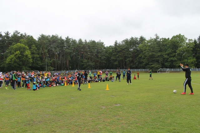ｊ ｌｅａｇｕｅ 朝日新聞 ファミリーサッカースクールin松本 に参加しました 報告 松本山雅fc