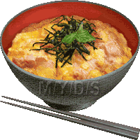 親子丼 おやこどん おやこどんぶり のイラスト 条件付フリー素材集