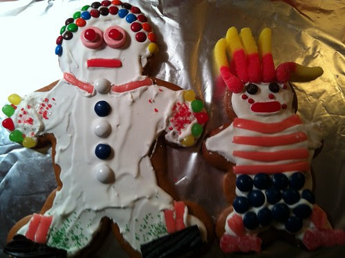 Emma and Dan in cookie form