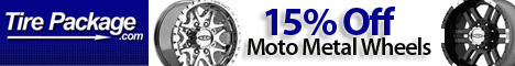 15% Off Moto Metal Wheels
