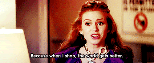 shopping is good for you