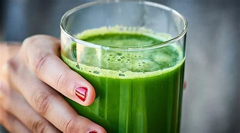 green juice recipe  kale cucumber celery apples