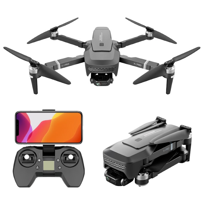Review K1 PRO 4K FPV Drone 2 Axis Gimbal Professional Anti-shake Camera GPS Brushless Quadcopter Support 32GB TF Card VS SG906 MAX PRO2