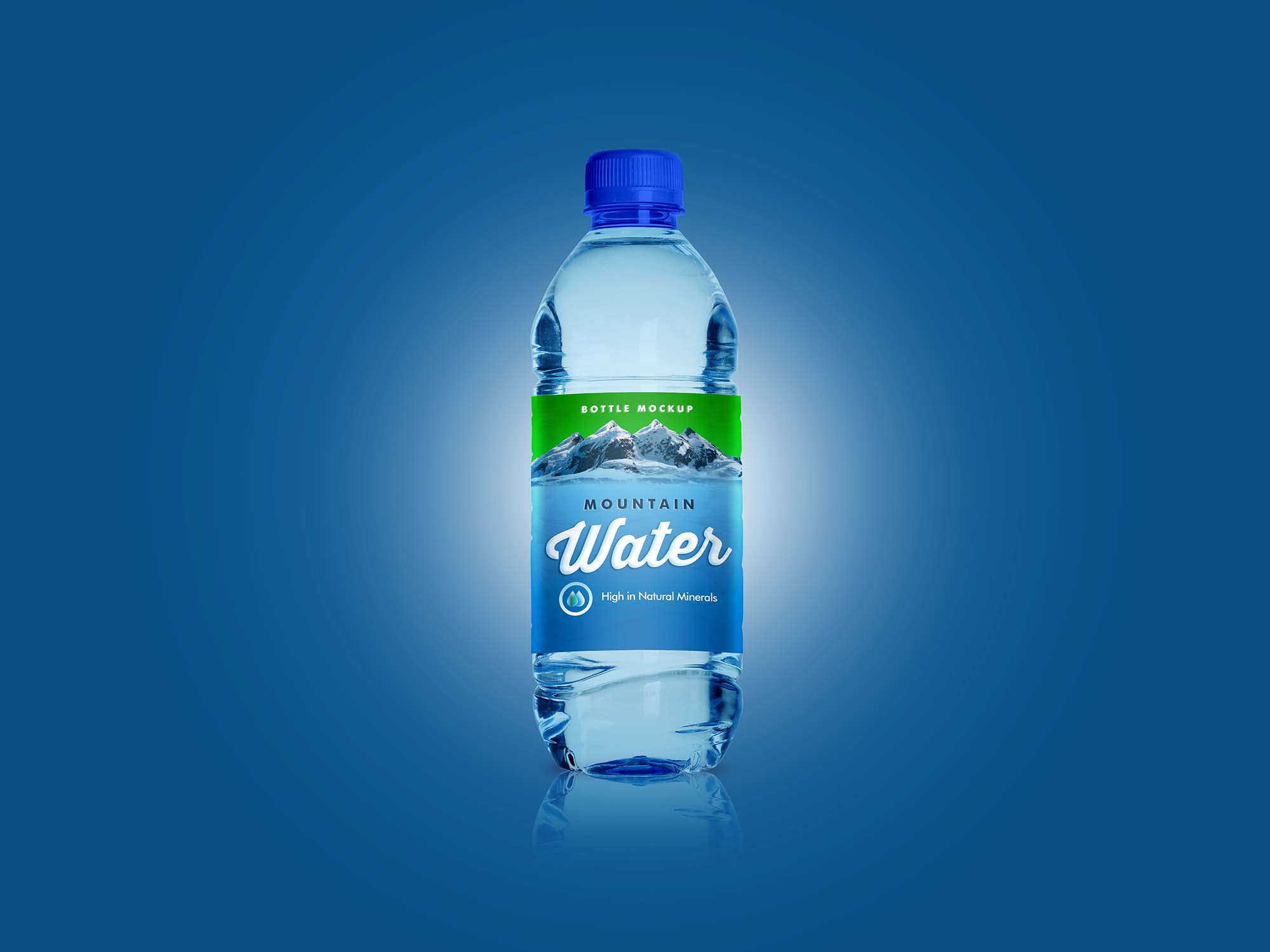 Download Free Water Bottle Mockup Psd