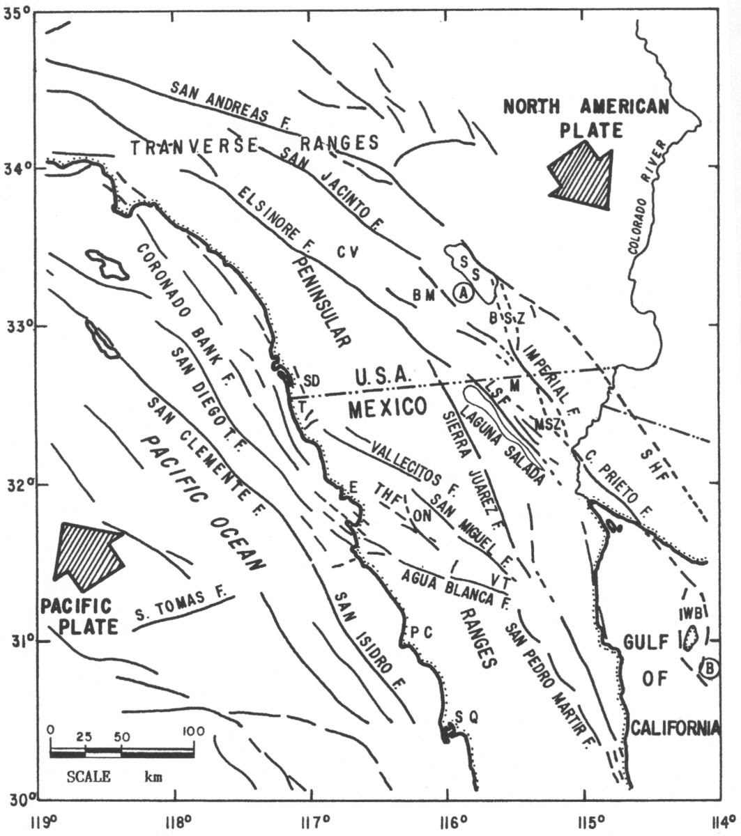 Image Result For Earthquakes In California Map