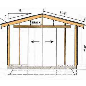 Shed Plans Free 12 X 8