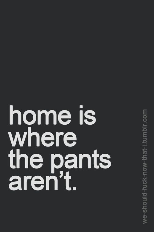 no pants zone