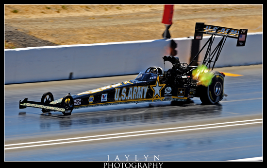 NHRA dragster driver Tony Schumacher