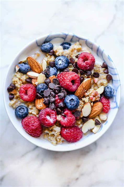 Order online blue diamond® almond breeze® almondmilk blended with real bananas 0.5 gal. Instant Pot Oatmeal Recipe (Steel Cut or Rolled Oats