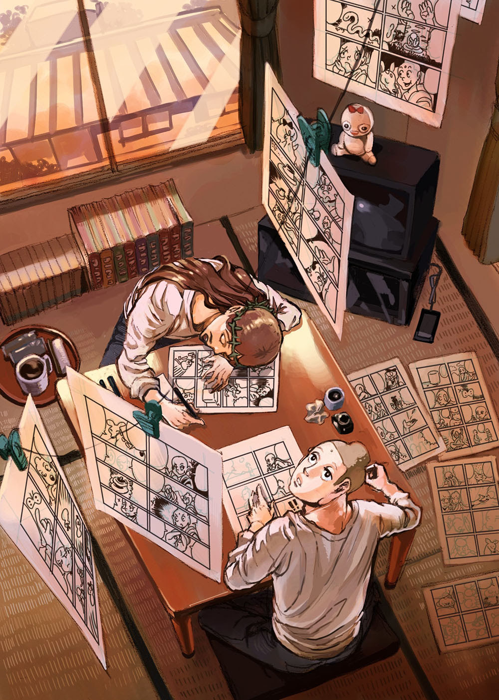 日本现代漫画 三个时代 每日环球展览 Imuseum
