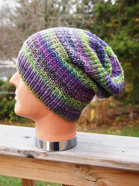 handspun Frankenstein hat