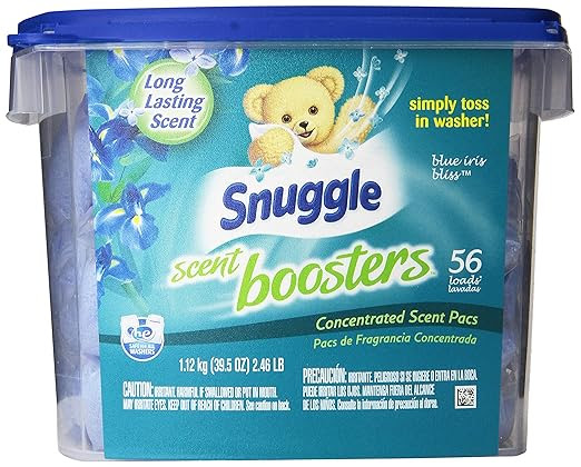 Snuggle Laundry Scent Boosters, Blue Iris Bliss, Tub, 56 Count