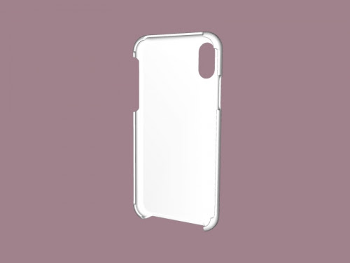 Iphone X Solid Case Free 3d Model Download Stl File