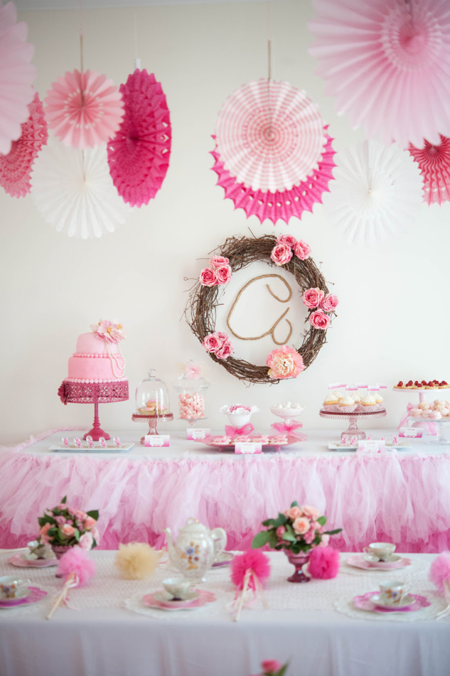 A Whimsical & Sweet Ombre Princess Party - Anders Ruff Custom 