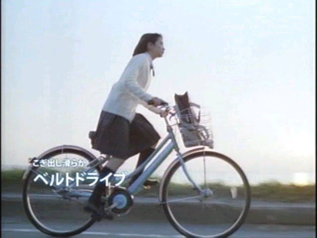 ブリジストン通学用自転車cm