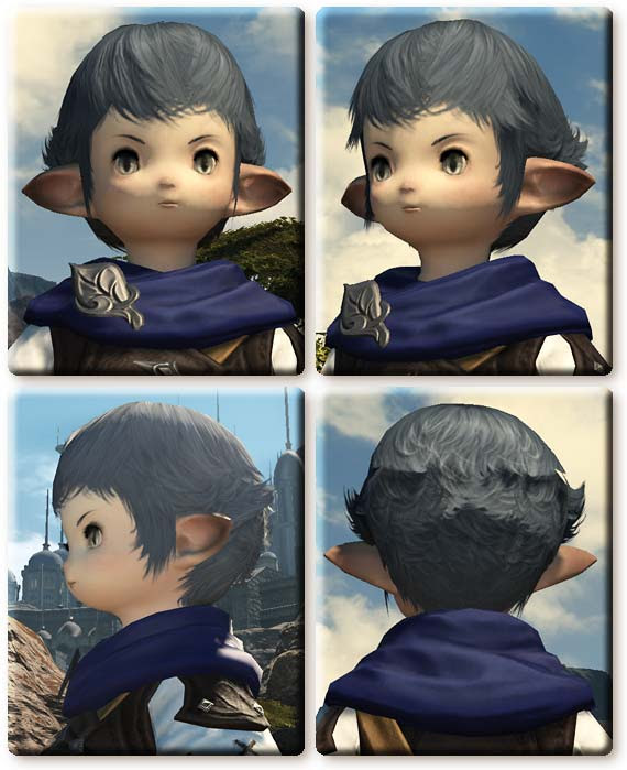 Ff14 ララフェル男性の髪型 Nemuko