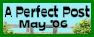A Perfect Post