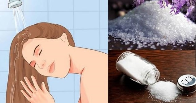 Buktikan, Hanya Dalam 3 Minit Mencuci Rambut Anda Dengan Air Garam!! Kelemumur, Keguguran Rambut Hilang Selama-Lamanya.
