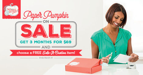 Paper pumpkin sale-a-bration