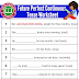 future perfect continuous tense exercises with answers - the future perfect continuous tense worksheet