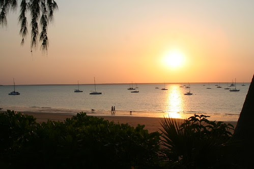 Sunset Darwin Sailing Club Fannie Bay