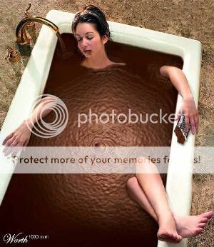 chocolate bath