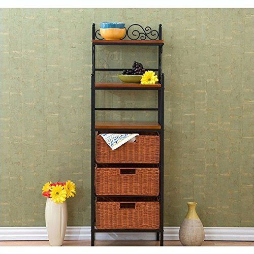 Holly & Martin Rancho 3-Drawer Baker's Rack