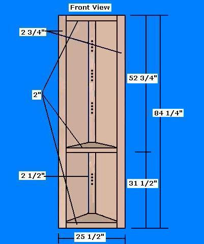 Free Corner Shelf Plans - How to Build A Corner Shelf