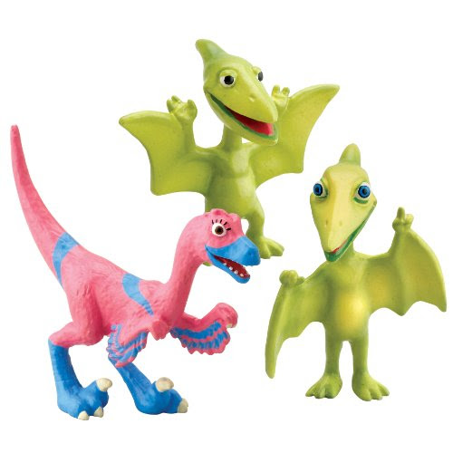Dinosaur Train - Collectible Dinosaur 3 Pack - Mr. Pteranodon, Don, And Velma