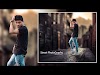 A Boy Posing in Street || Street Photography Photoshop Tutorial
