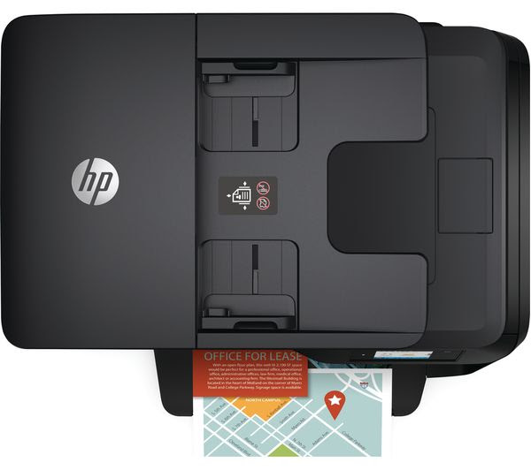 HP OfficeJet Pro 8718 Wireless Inkjet Printer with Fax & Instant Ink 500 Page Monthly Print Plan ...