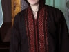 His brother Galina modern embroidered shirt kapishonom  