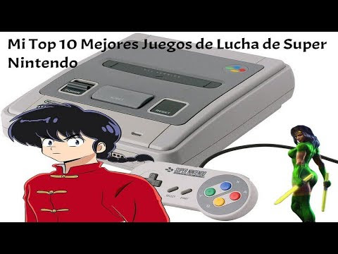 Mi Top 10 Mejores Juegos de Lucha de Super Nintendo - YouTube