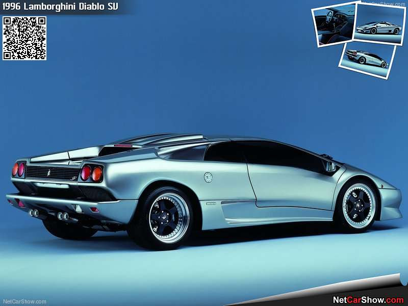 Lamborghini Diablo SV Road Photos