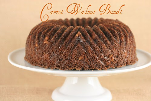 Carrot Walnut Bundt - I Like Big Bundts